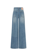 Seren Elastic Waist Wide-Leg Jeans