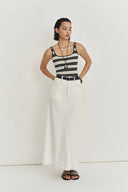 Karina Ruffle V Neck Blouse