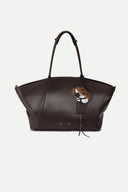 Sita Pony Bag Charm in Wool Felt and Leather