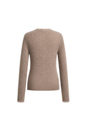 Liora Fringe Button-Front Cardigan in Cashmere Knit