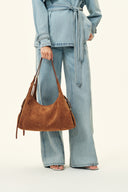 Aura Hobo Bag in Spanish Suede