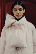 Adrija Water-Repellent Convertible Duck Down Puffer Coat in Lightweight High Density Fabric Mathhew POM CCTV