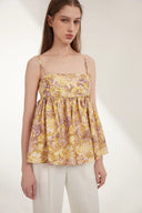Virilis Floral Embroidered Camisole