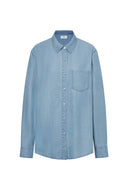 Willo Sky Blue Shirt in Tencel Denim