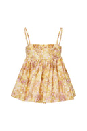 Virilis Floral Embroidered Camisole