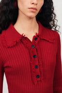 Anja Long Sleeve Dress in Merino Wool Knit