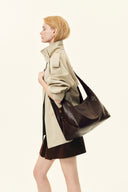 Aura Hobo Bag in Vegetable-Tanned Cowhide