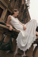 Azaria Lace Embroidery Sleeveless Dress