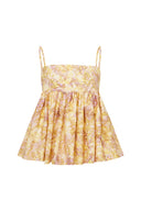 Virilis Floral Embroidered Camisole
