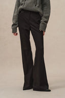Chance Flared Suit Trousers in Fine Wool
