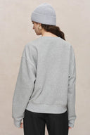 Luna Zodiac Long Sleeve Sweatshirt in Cotton Knit_1